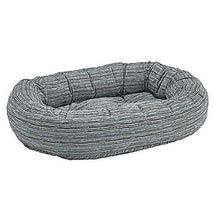 Load image into Gallery viewer, Bowsers Teaka Diamond Microvelvet Donut Bed