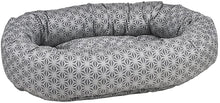 Load image into Gallery viewer, Bowsers Mercury Diamond Jacquard Donut Bed