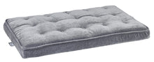 Load image into Gallery viewer, Bowsers Pumice Diamond Microvelvet Luxury Crate Cover or Crate Mattress