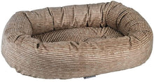 Load image into Gallery viewer, Bowsers Wheat Microcord Donut Bed
