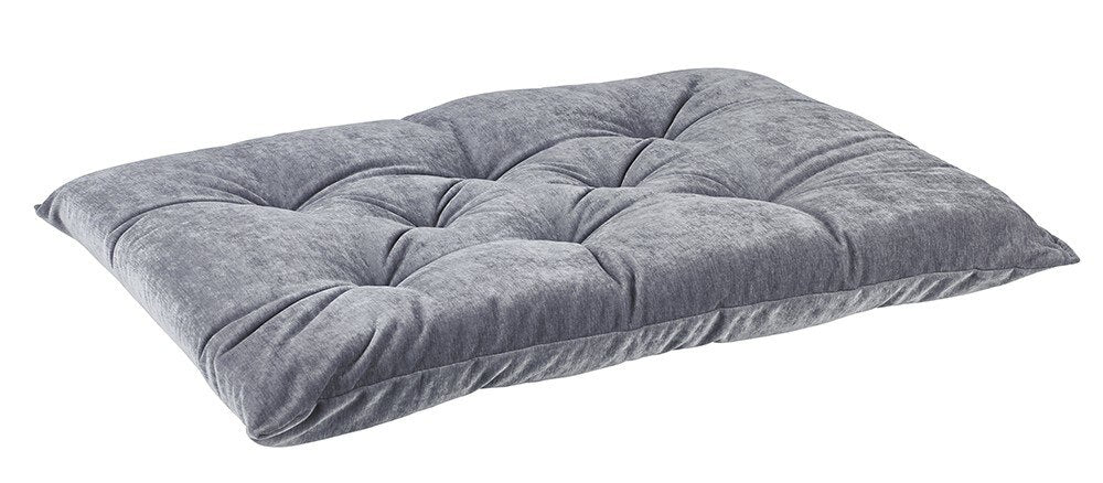 Bowsers Pumice Diamond Microvelvet Tufted Cushion