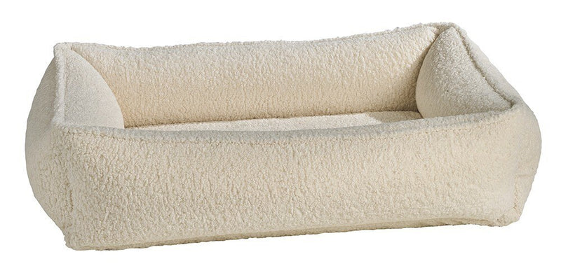 Bowsers Ivory Sheepskin Microvelvet Urban Lounger