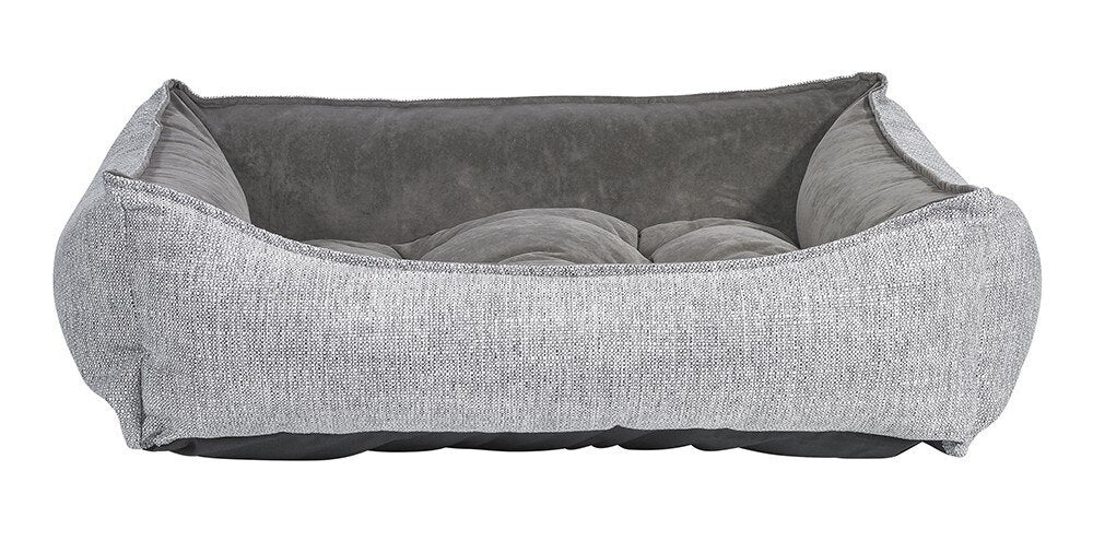 Bowsers Scoop Bed Allumina Microlinen (Dusk Microvelvet Inside)