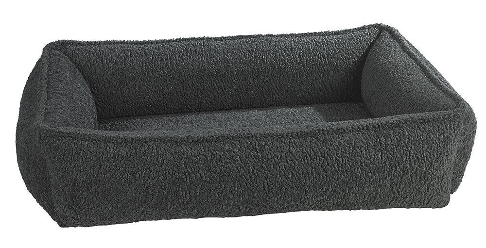 Bowsers Grey Sheepskin Microvelvet Urban Lounger