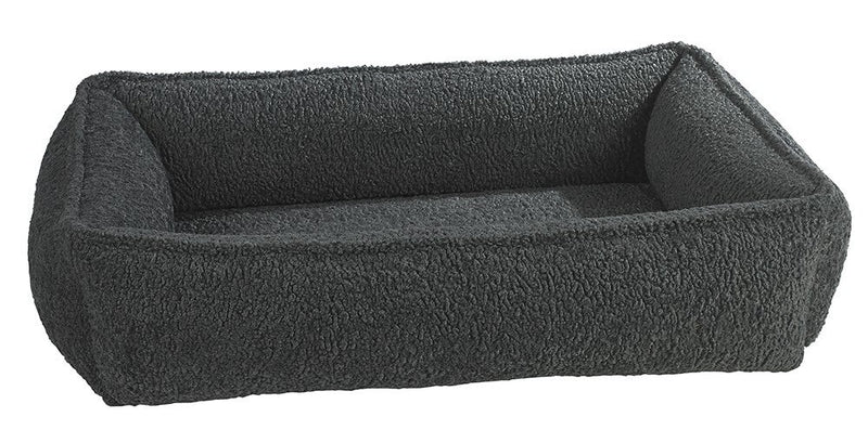 Bowsers Grey Sheepskin Microvelvet Urban Lounger