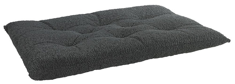 Bowsers Grey Sheepskin Couture Faux Tufted Cushion