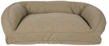 Load image into Gallery viewer, Carolina Pet Company Quilted Microfiber Bolster Bed - Poly Fill
