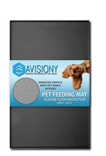 Load image into Gallery viewer, Southpaw Waterproof Pet Feeding Mat 23&quot; x 15&quot;  - Anti-Slip Water Bowl Mat with Raised Edges to Prevent Spills
